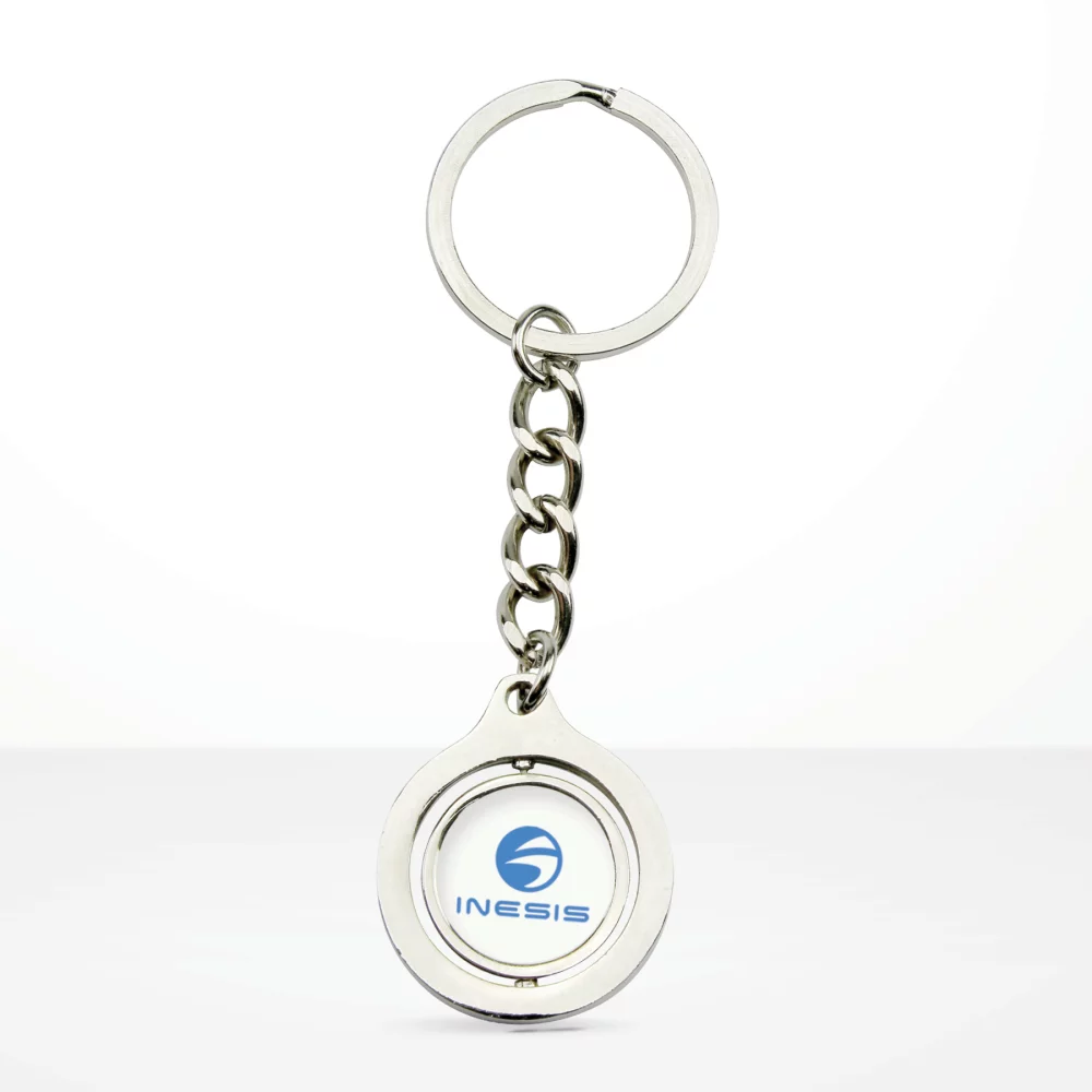 Circle Shape Dynamic Keychain (5-Day Production)