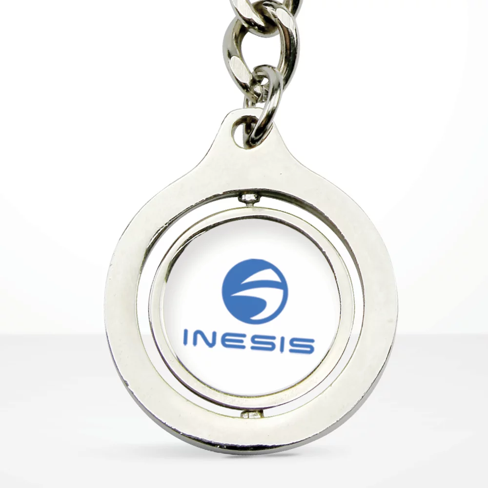Circle Shape Dynamic Keychain (5-Day Production)
