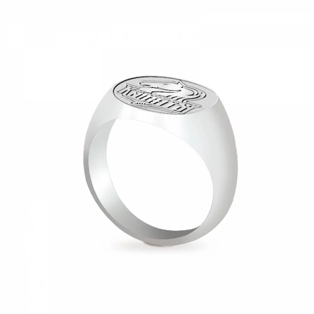 Stock Oval Ladies' Sterling Silver Ring