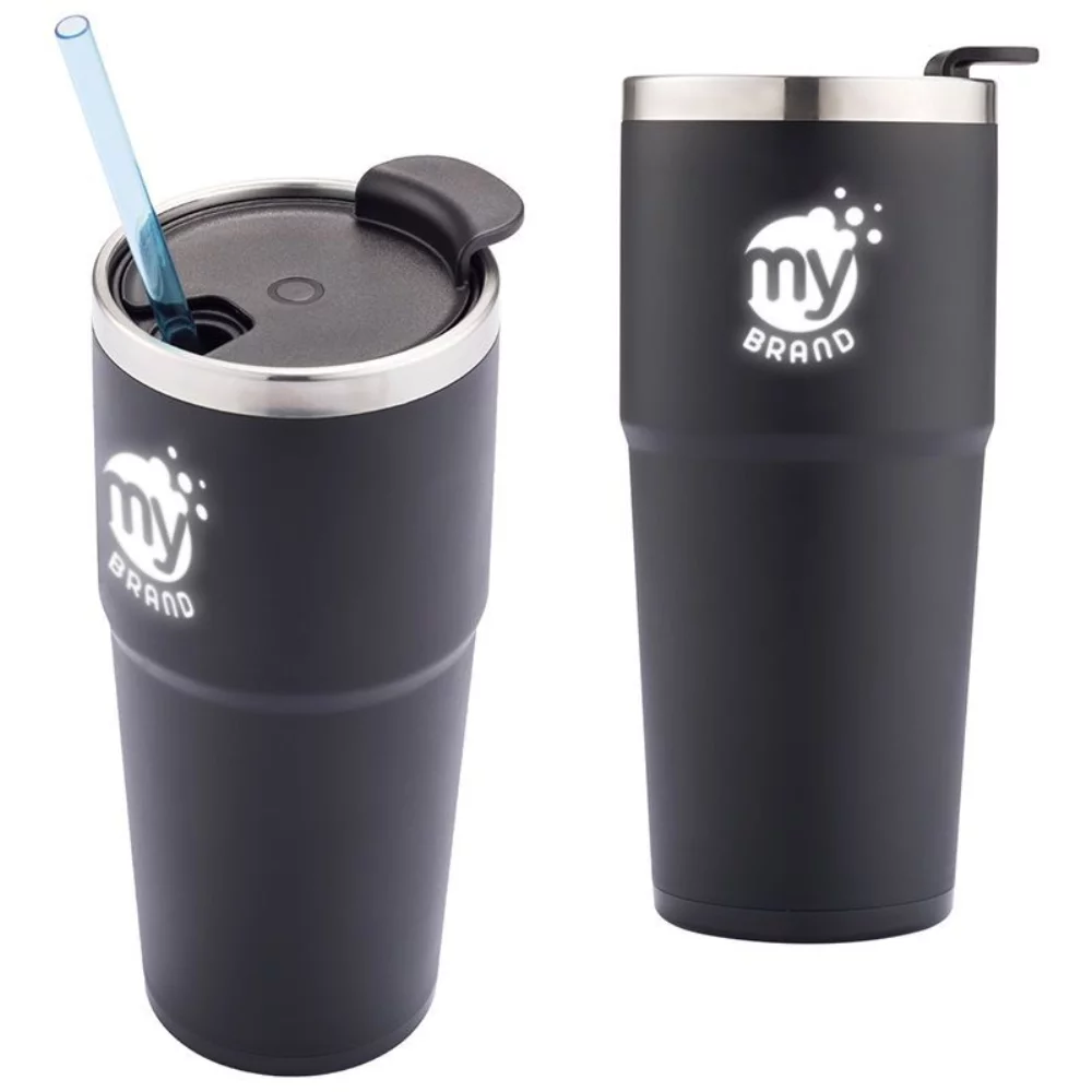 16 Oz. Light-Up-Your-Logo Double-Wall Tumbler