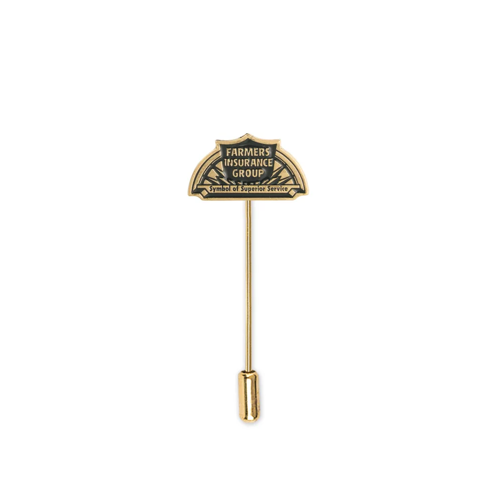 Classicl Lapel Pin (Up to 0.75 in) with Scarf pin