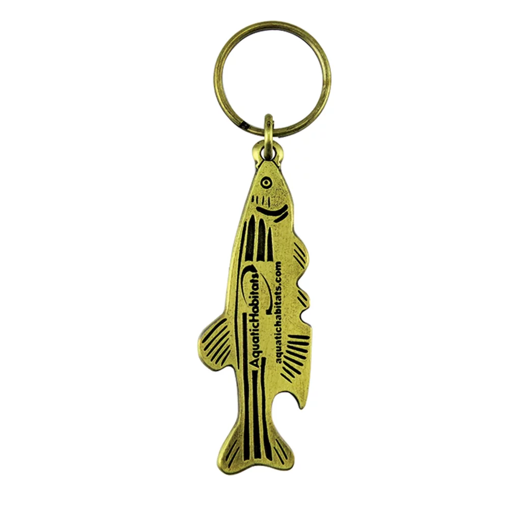 Custom Shape Metal Hook-Style Bottle Opener Key Chain