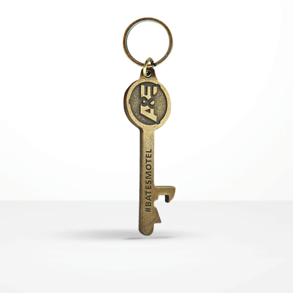 Custom Shape Metal Hook-Style Bottle Opener Key Chain