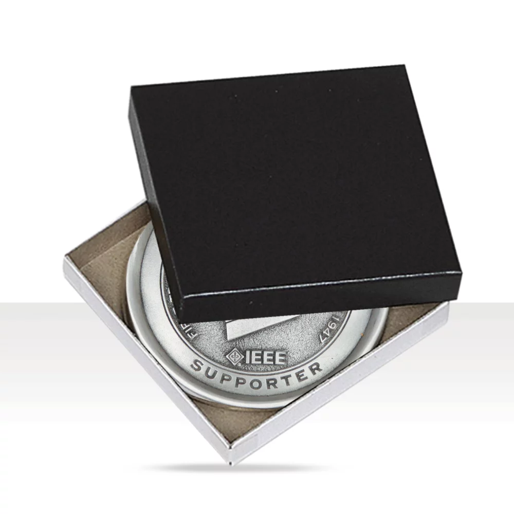 Sous-verre en étain massif