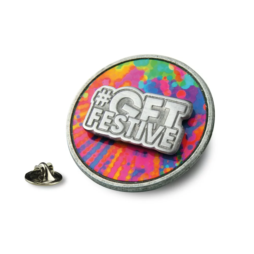 Custom Shape Spin Pins