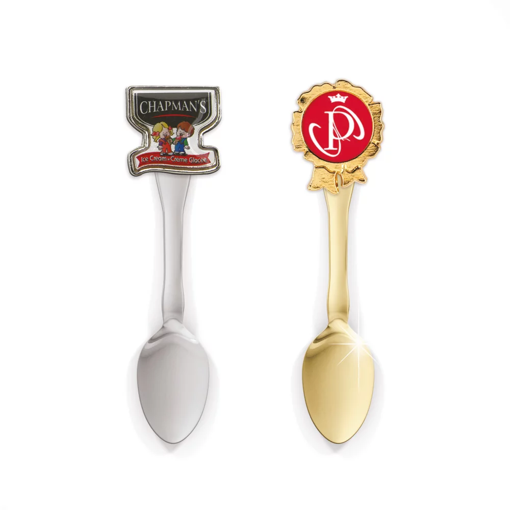 Spoon with Photoart Classic Lapel Pin (Up to 1.25 in)