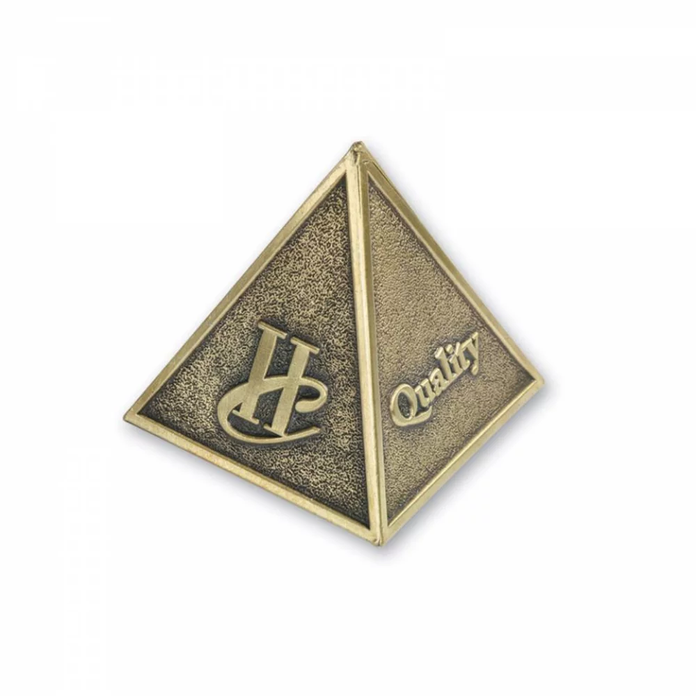 Metal 3D Pyramid Figurine (Paperweight)