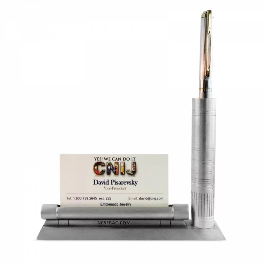 Metal 3D Figurine (Pen & Card Holder)