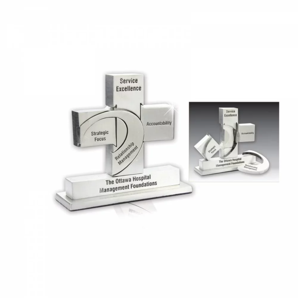 Figurine 3D en métal (Puzzle)