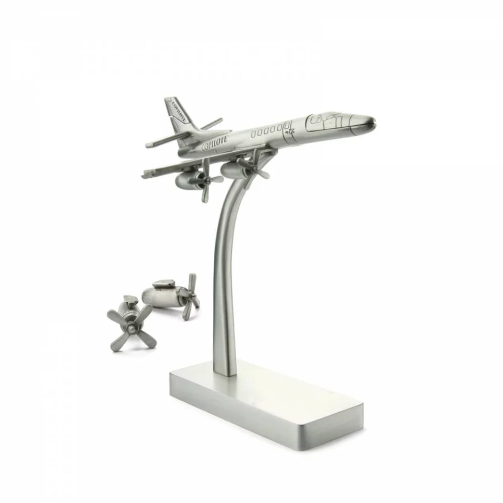Figurine en métal 3D (avion)