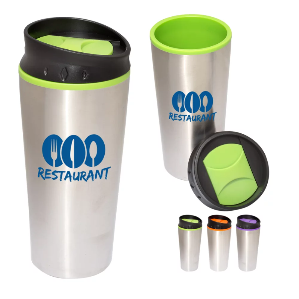 15 Oz. Color Bloc Top Tumbler
