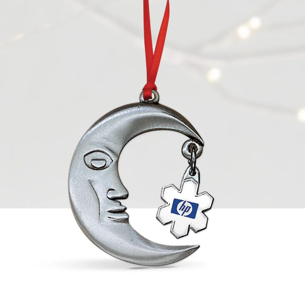 Dangler Ornament (2¼"x 1¾" Moon)