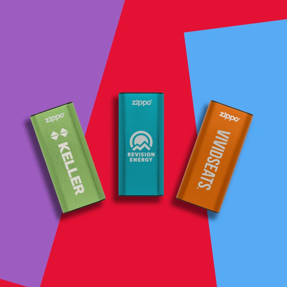 Chauffe-mains rechargeable Zippo® Heatbank™ 3 heures et powerbank