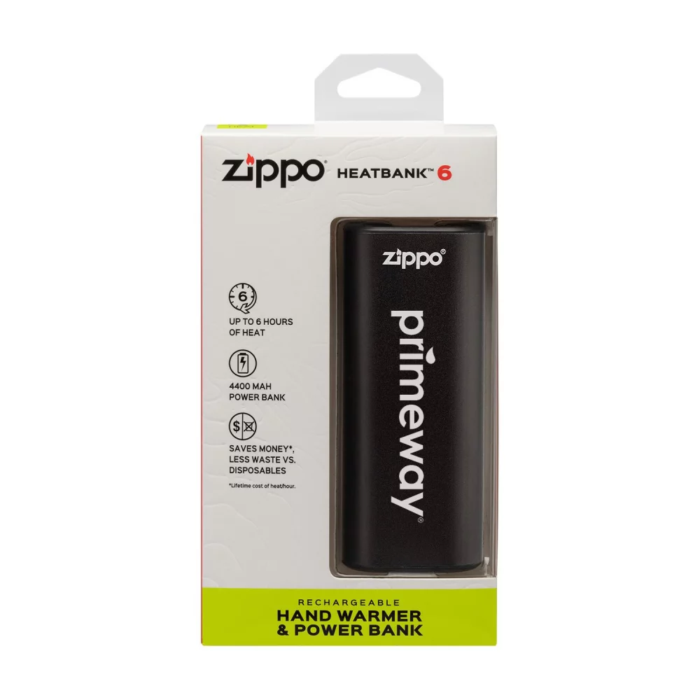 Chauffe-mains et batterie rechargeable Zippo® Heatbank™ 6