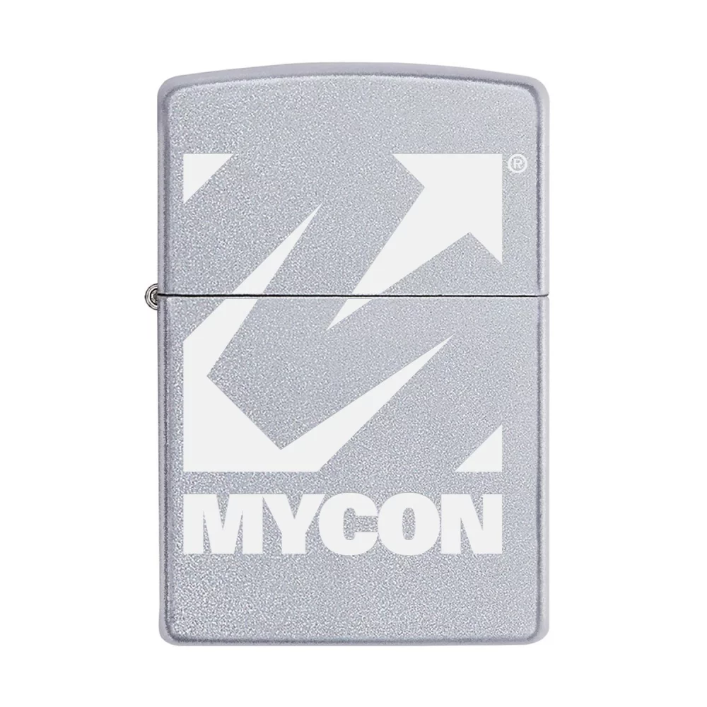 Briquet Zippo® coupe-vent en chrome satiné