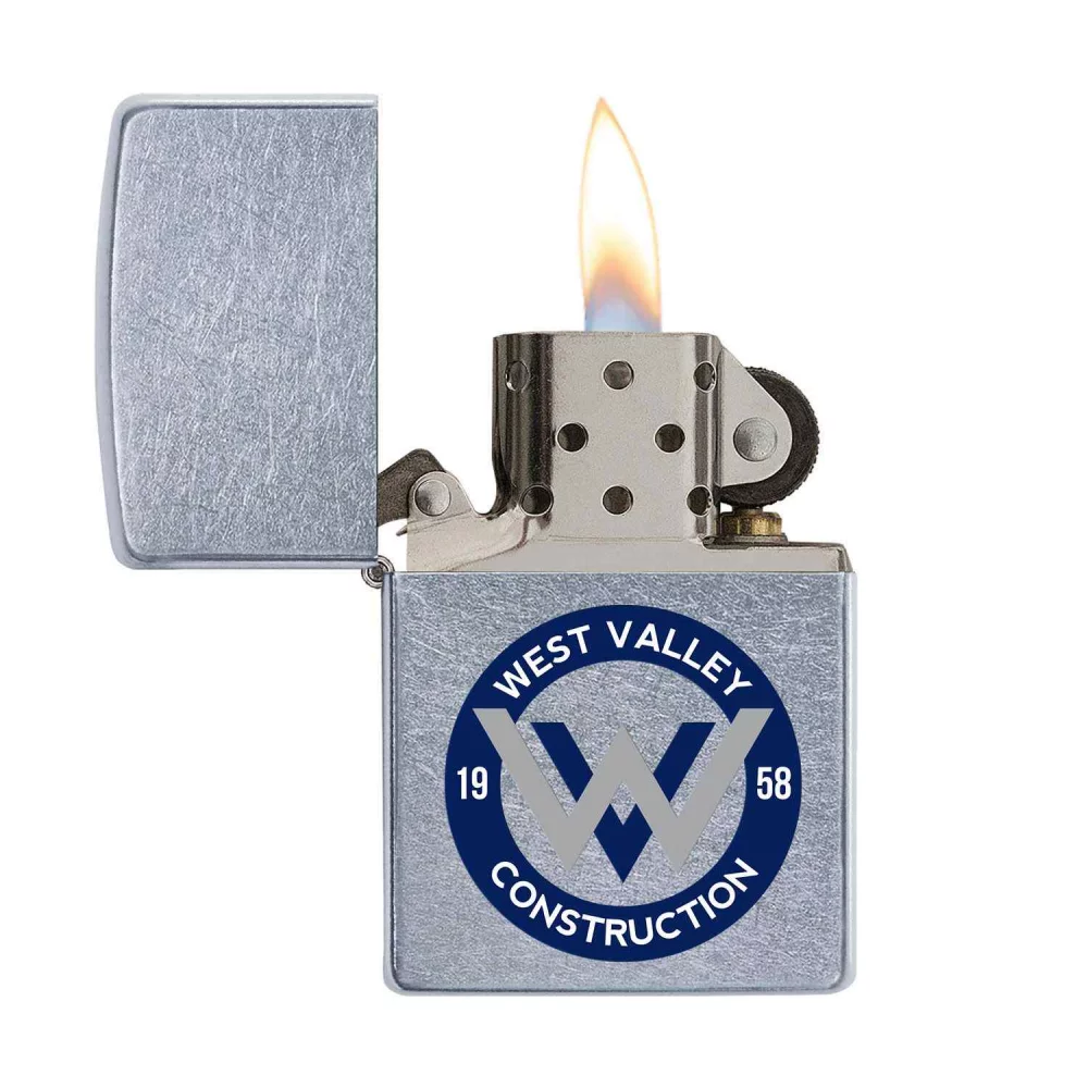 Briquet Zippo® classique Street Chrome™ ignifuge