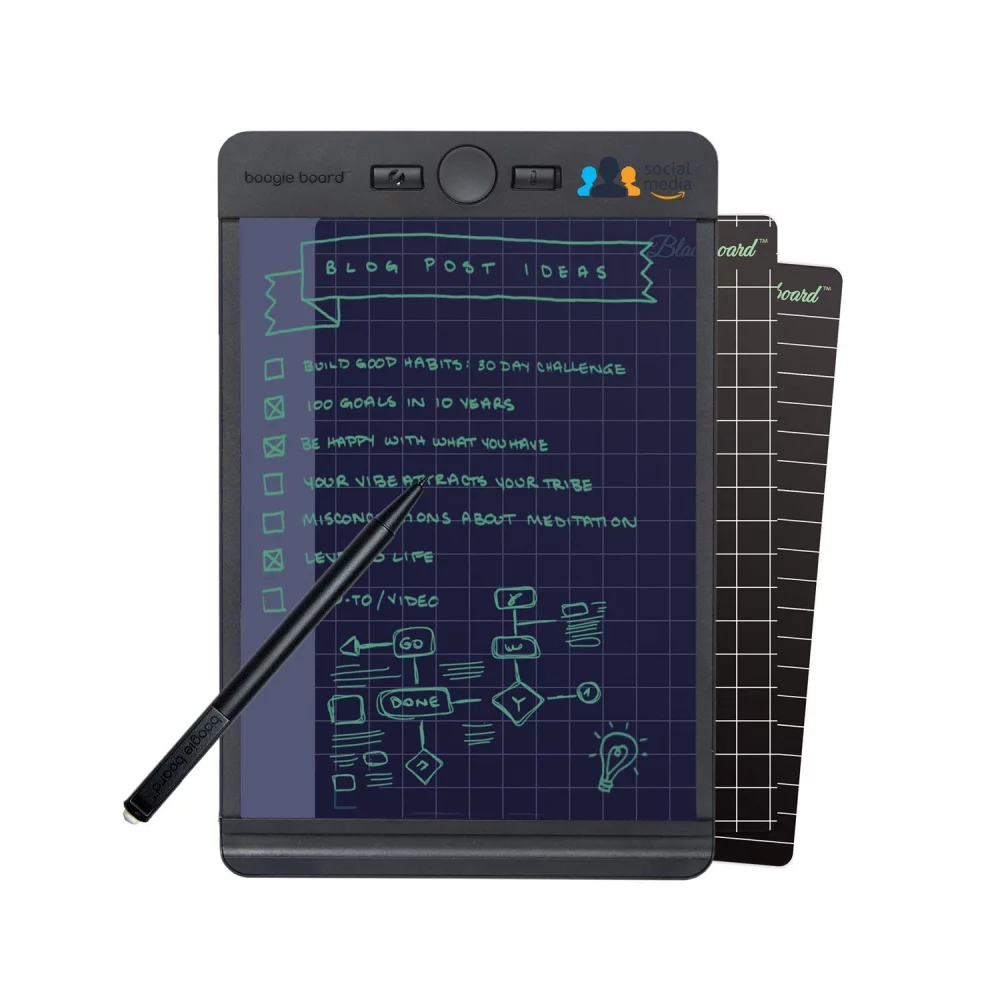 Boogie Board® Blackboard™ Smart Scan Reusable Notebook - Note Size