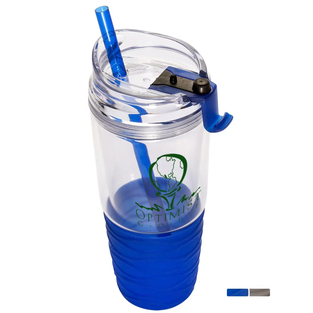 22 Oz. Quench™ Acrylic Tumbler w/Straw