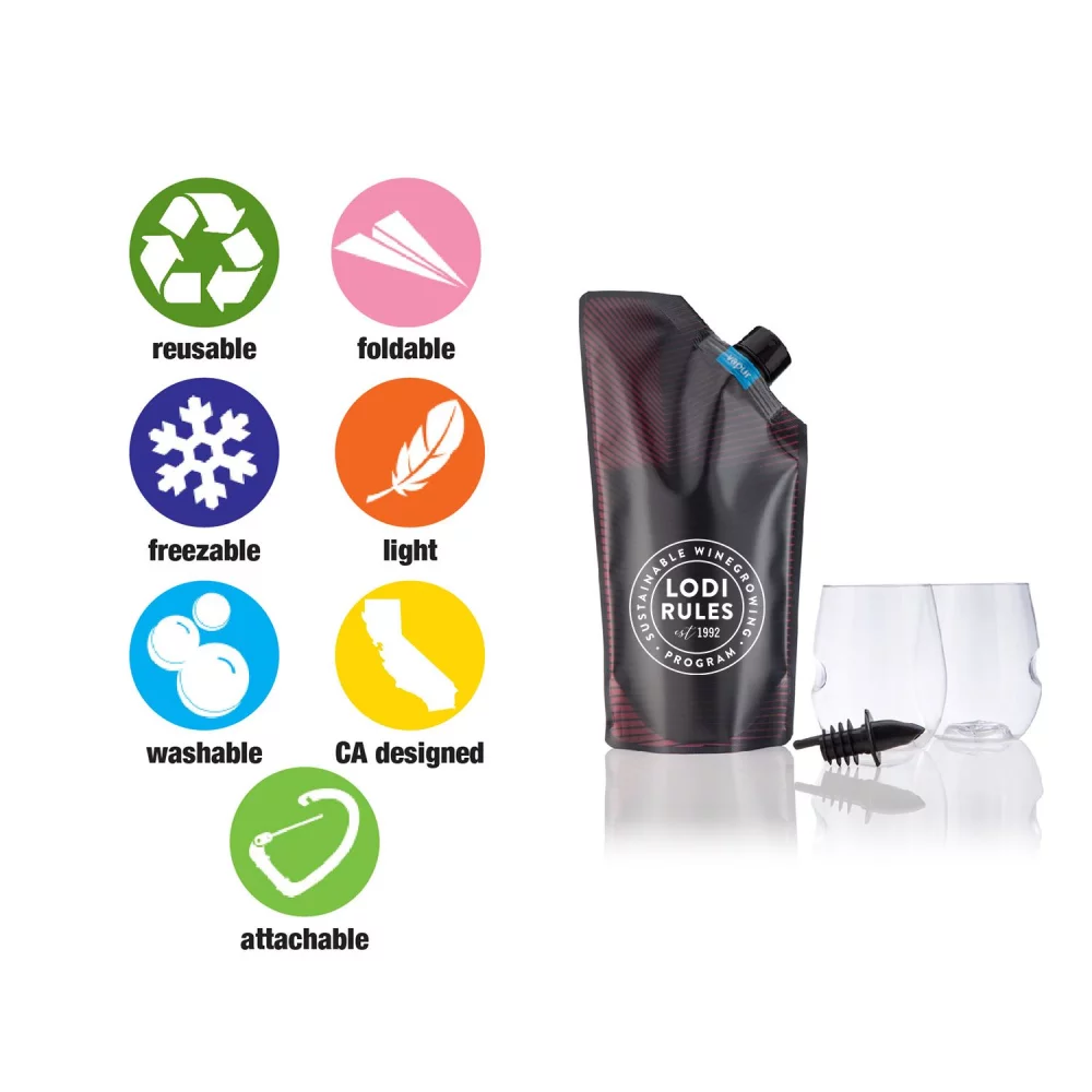 Vapur® Govino® Wandervino Wine Collection 2 Glass Set