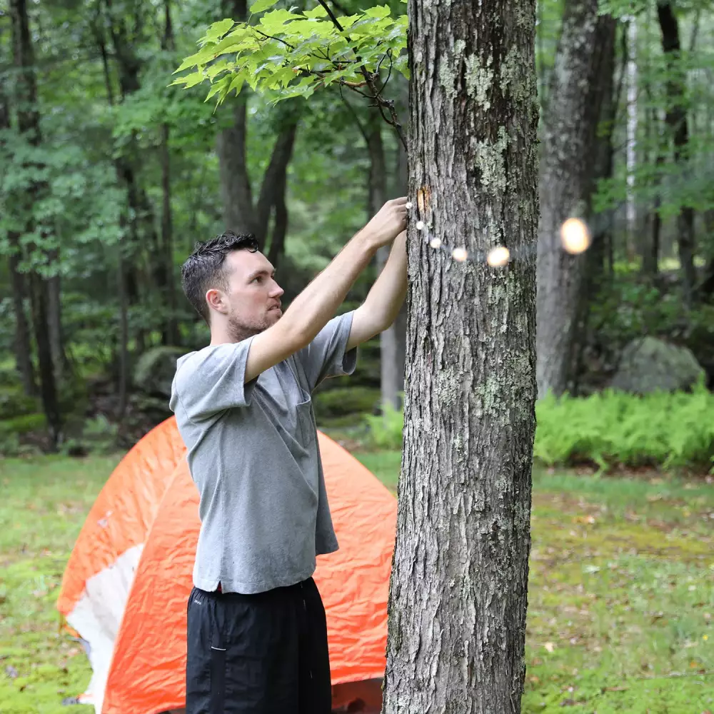 Lumières de guirlande solaire Luci + chargeur