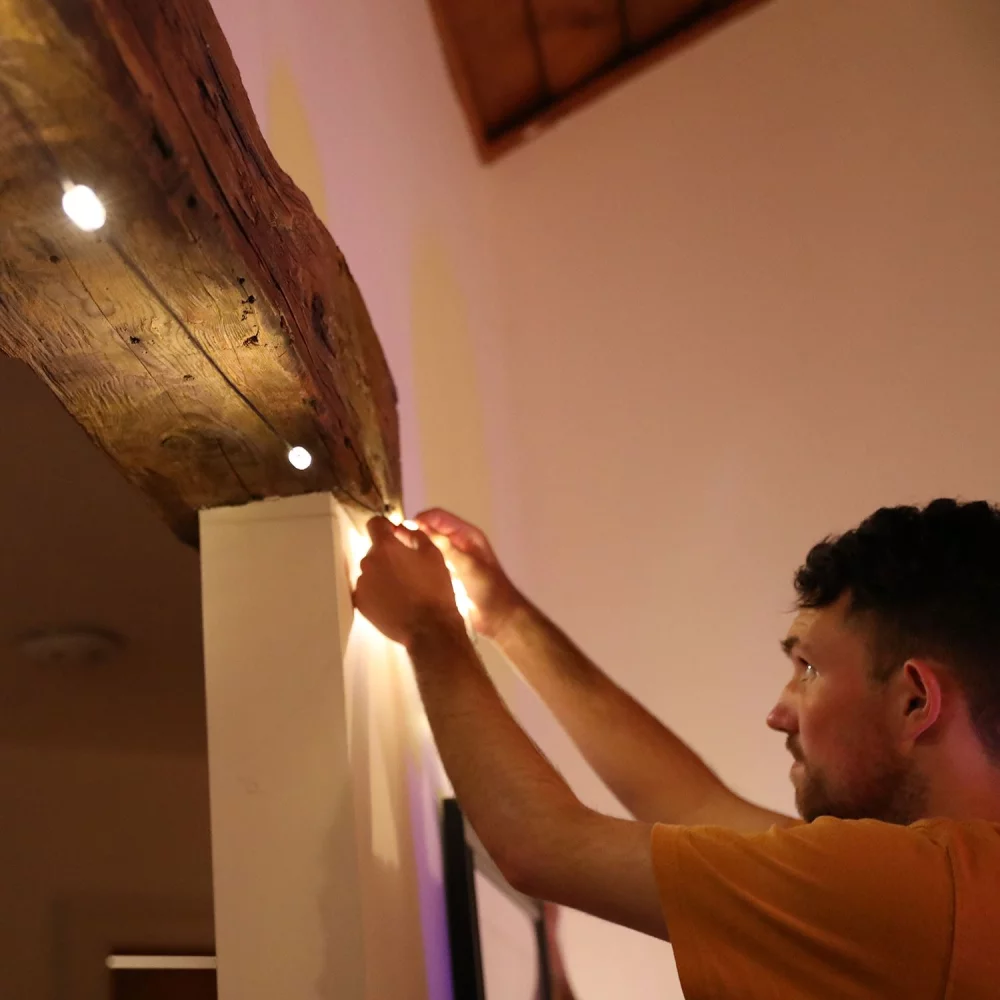 Lumières de guirlande solaire Luci + chargeur