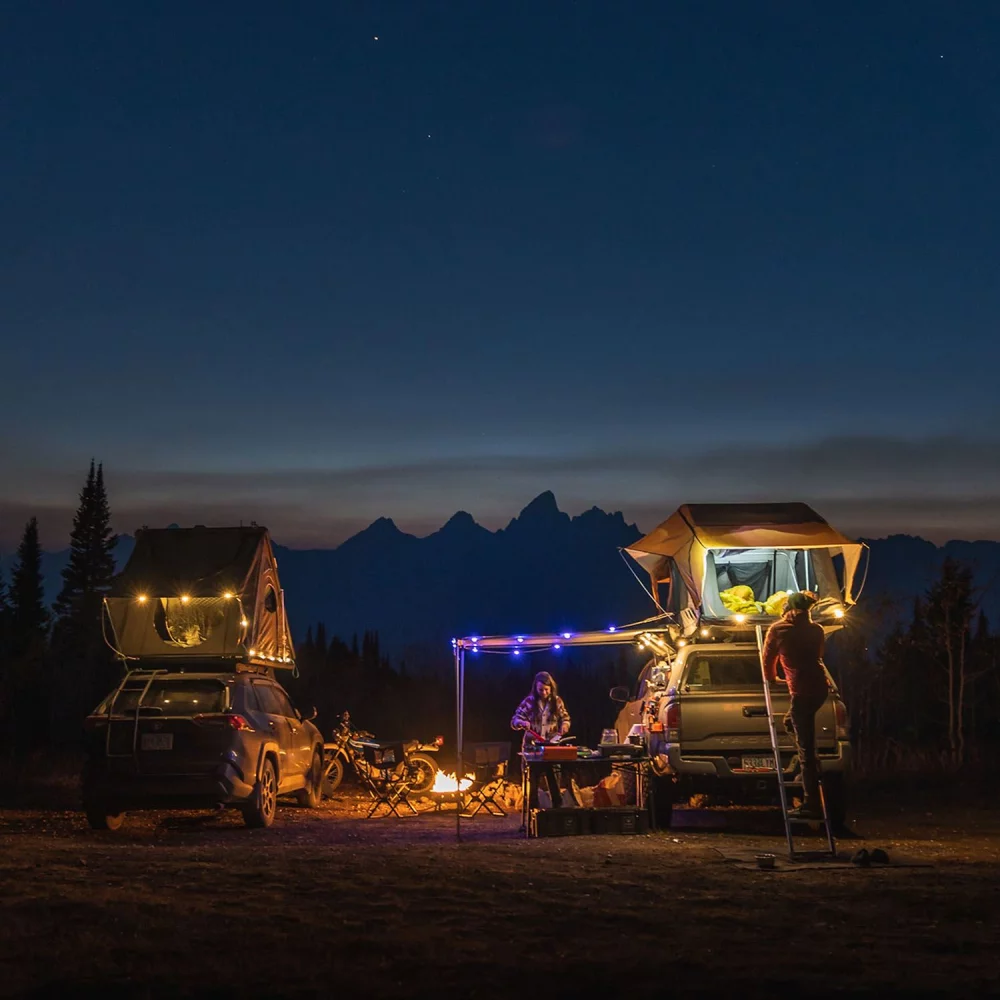 Lumières de guirlande solaire Luci Color