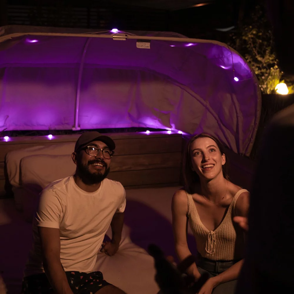 Luci Color Solar String Lights