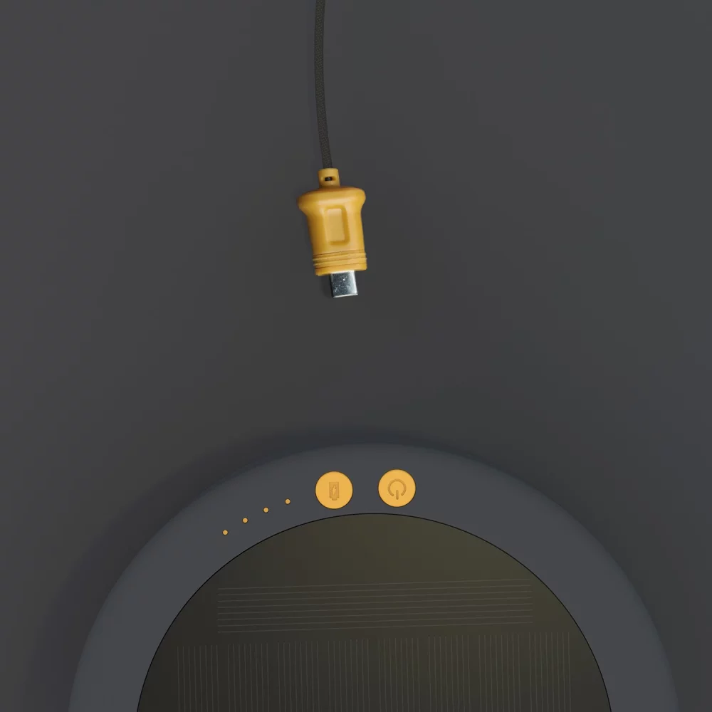 Luci Solar String Lights + Detachable Power Hub