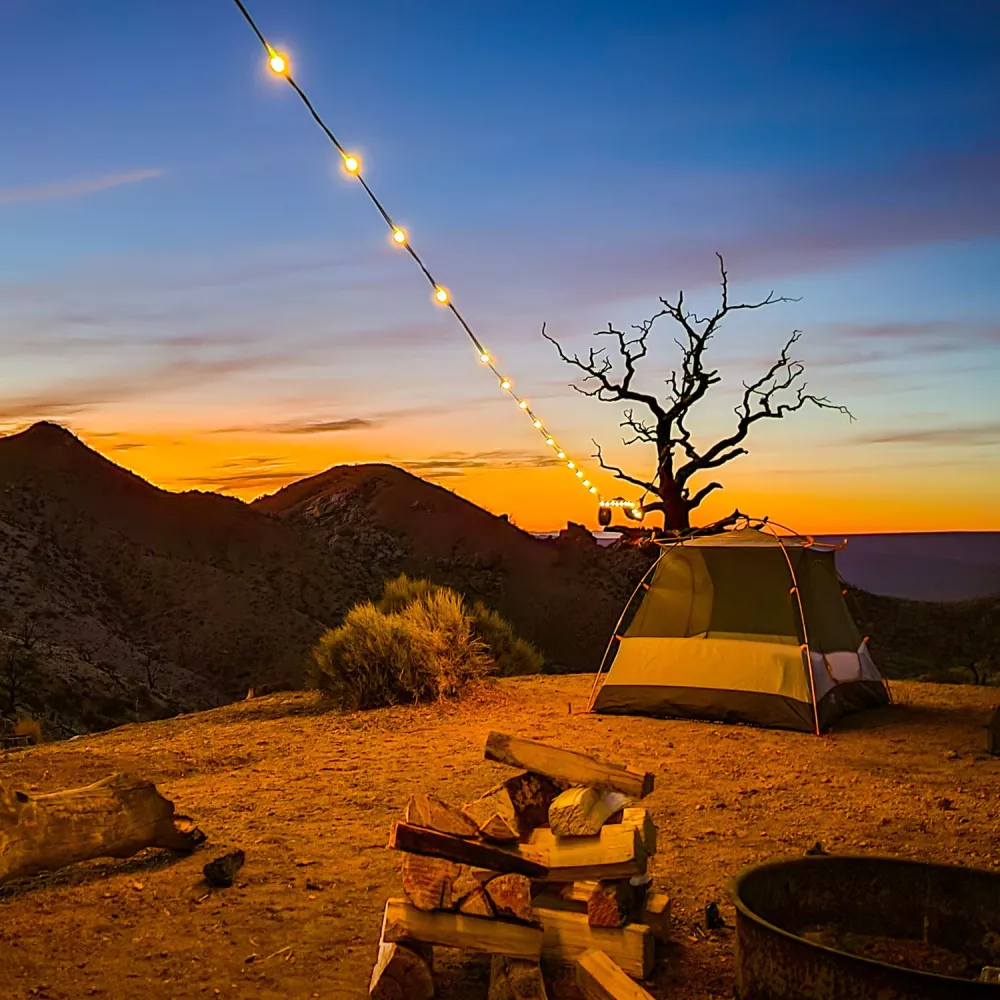 Luci Solar String Lights + Detachable Power Hub