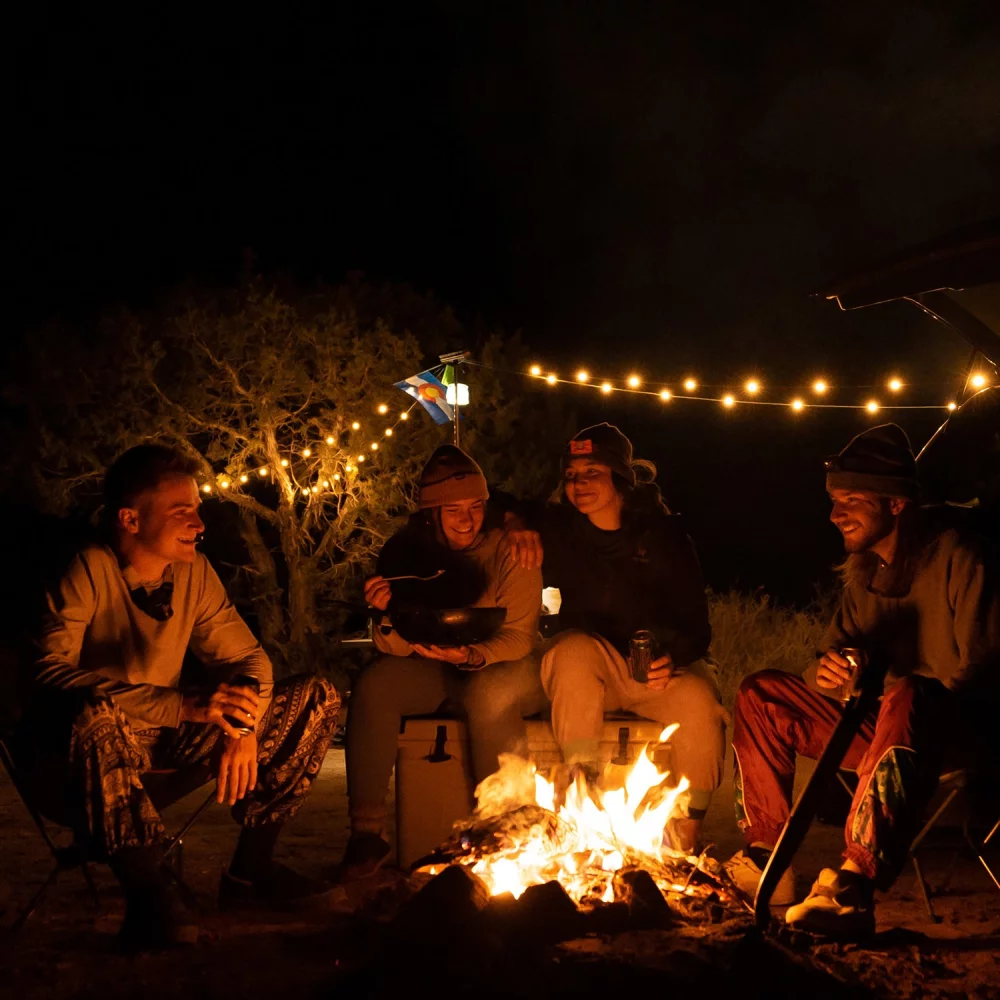 Guirlande lumineuse solaire Luci + Hub d'alimentation détachable