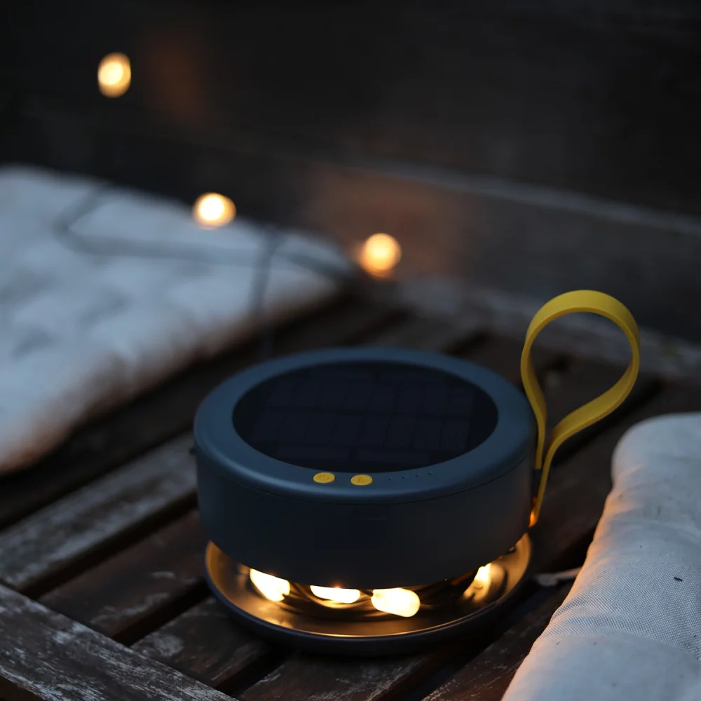 Guirlande lumineuse solaire Luci + Hub d'alimentation détachable