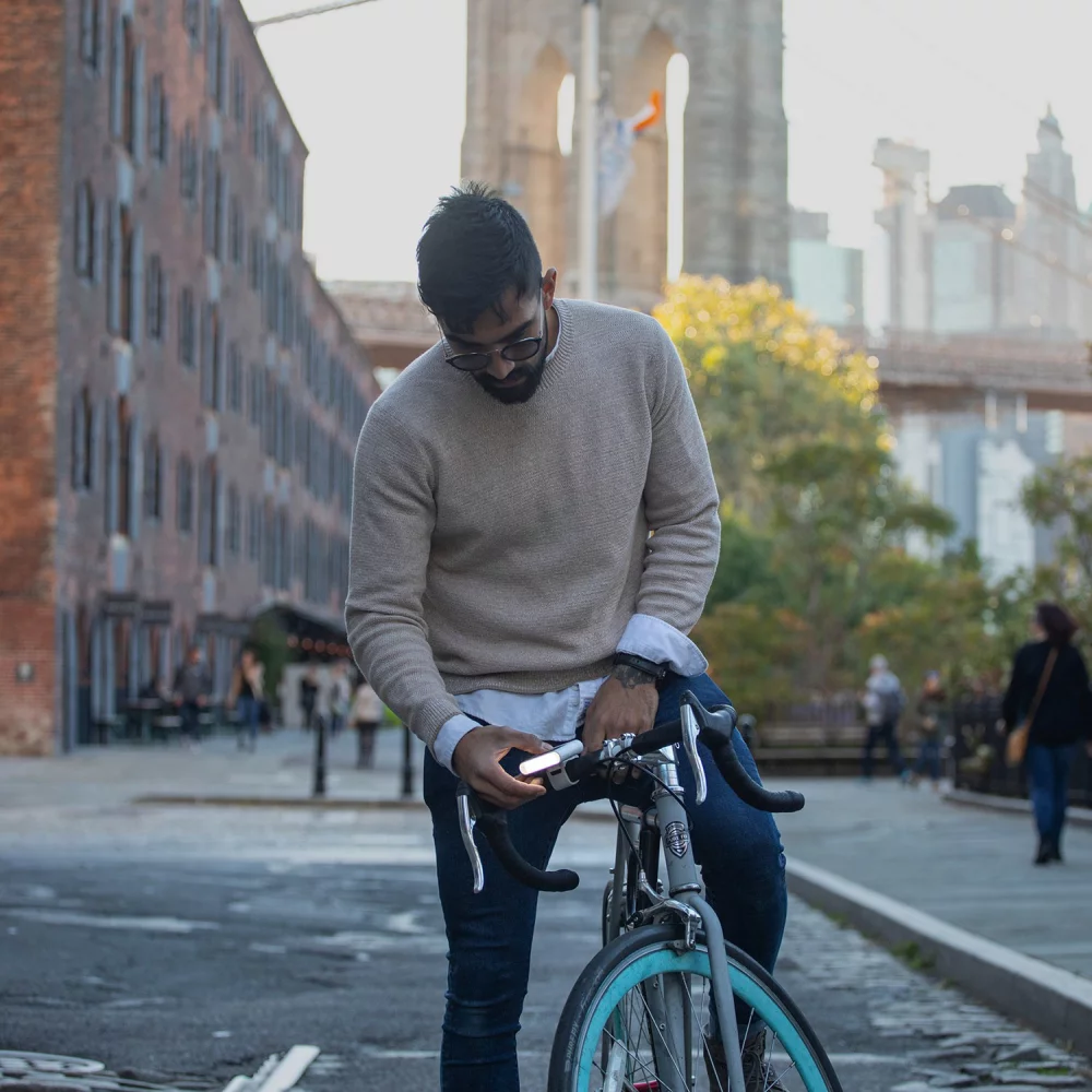 Ensemble d'éclairage de vélo solaire Luci®