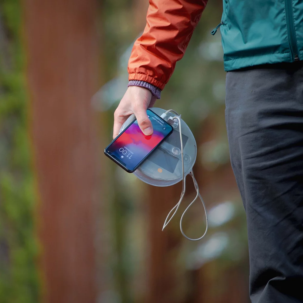 Luci Base : Lanterne gonflable solaire + batterie externe