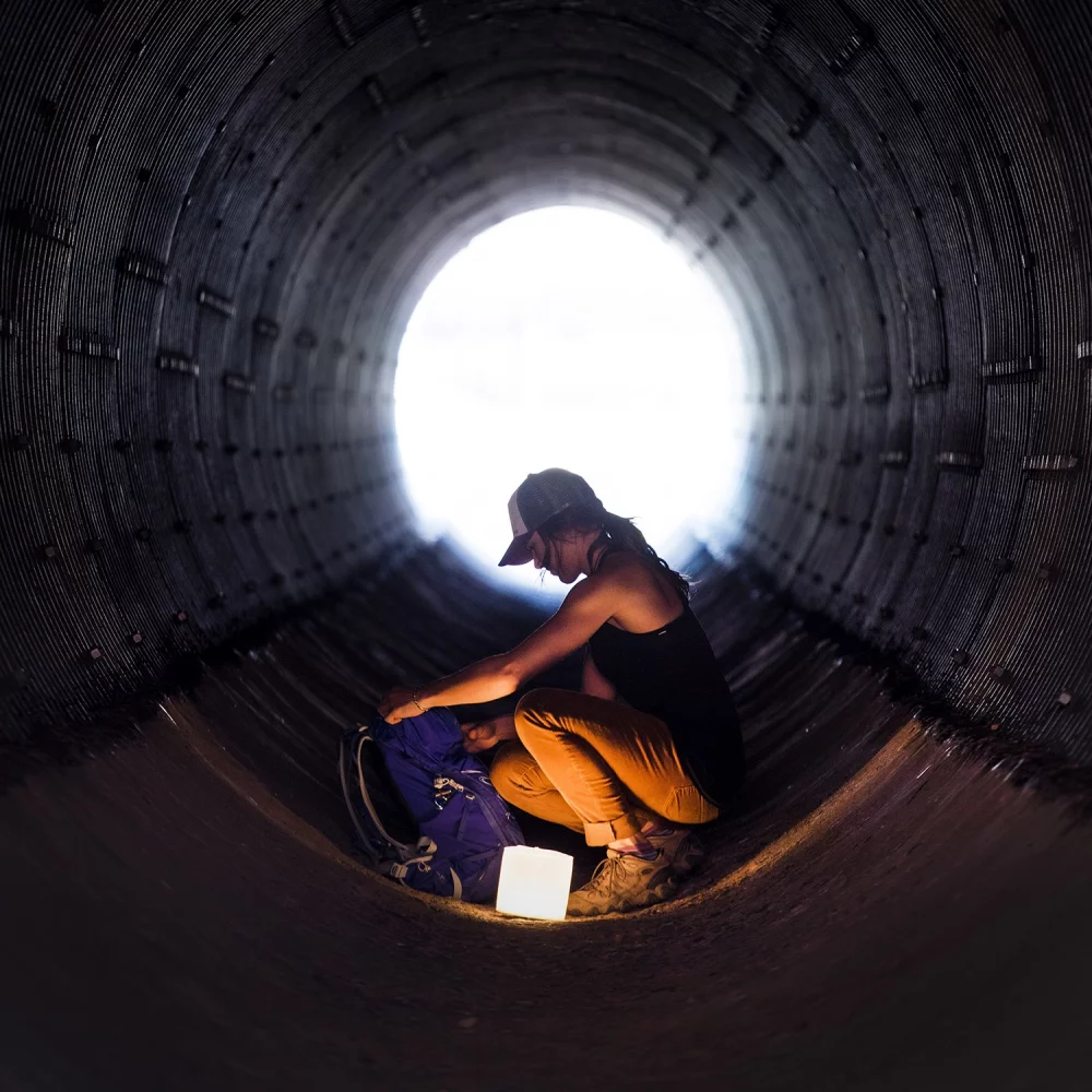Luci Base: Solar Inflatable Lantern + Power Bank