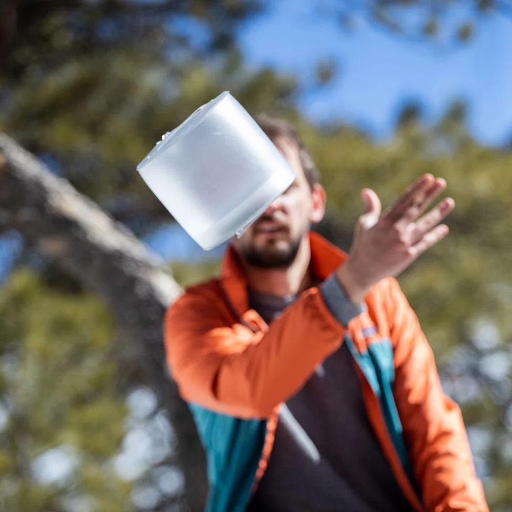 Luci Base : Lanterne gonflable solaire + batterie externe