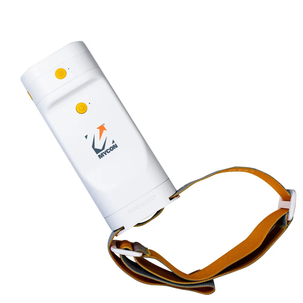 Lampe frontale et lampe de poche solaire 2-en-1 Luci Beam