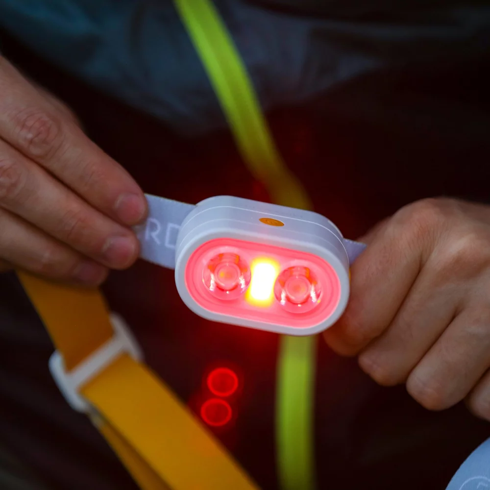 Lampe frontale et lampe de poche solaire 2-en-1 Luci Beam