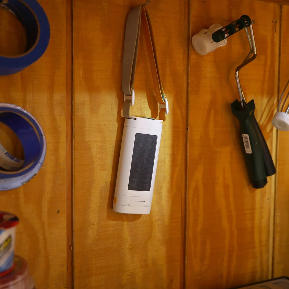 Lampe frontale et lampe de poche solaire 2-en-1 Luci Beam