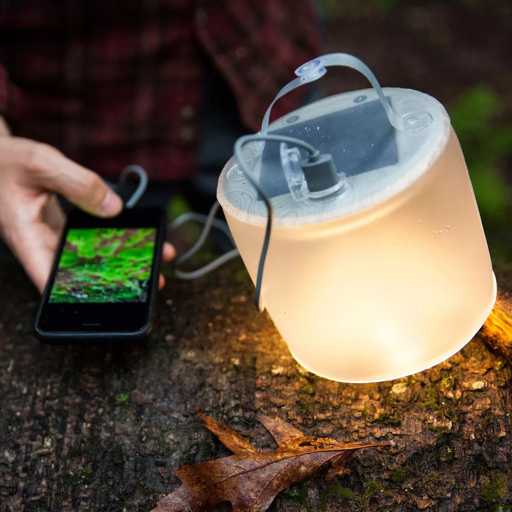 Luci Pro Lux: Solar Inflatable Lantern + Charger