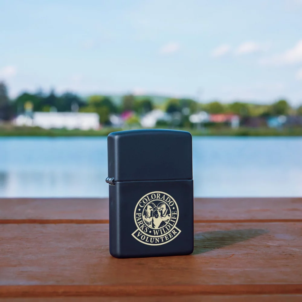 Black Matte Windproof Zippo® Lighter