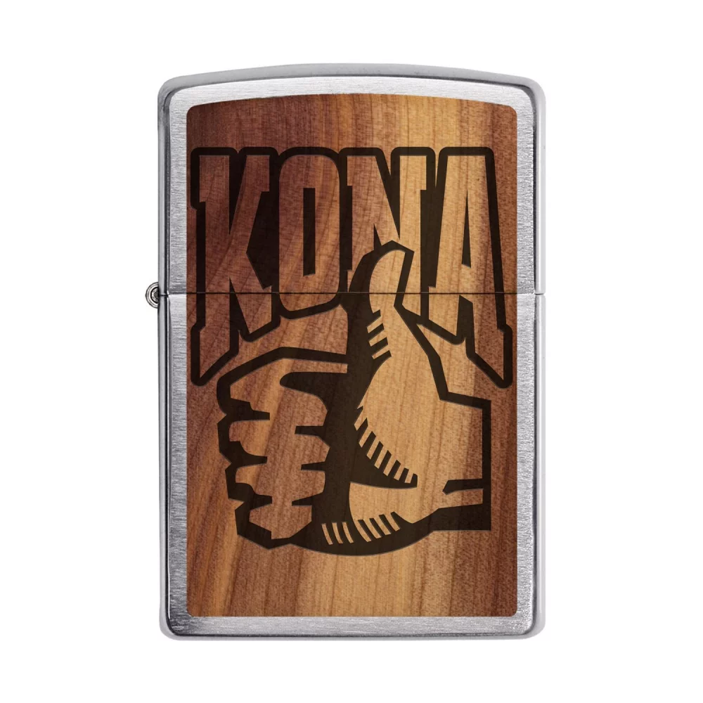 Briquet coupe-vent Zippo® Woodchuck USA en cèdre