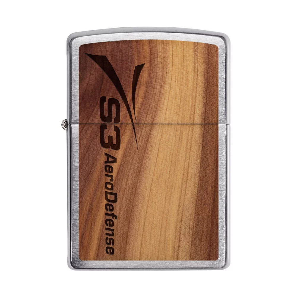 Briquet coupe-vent Zippo® Woodchuck USA en cèdre