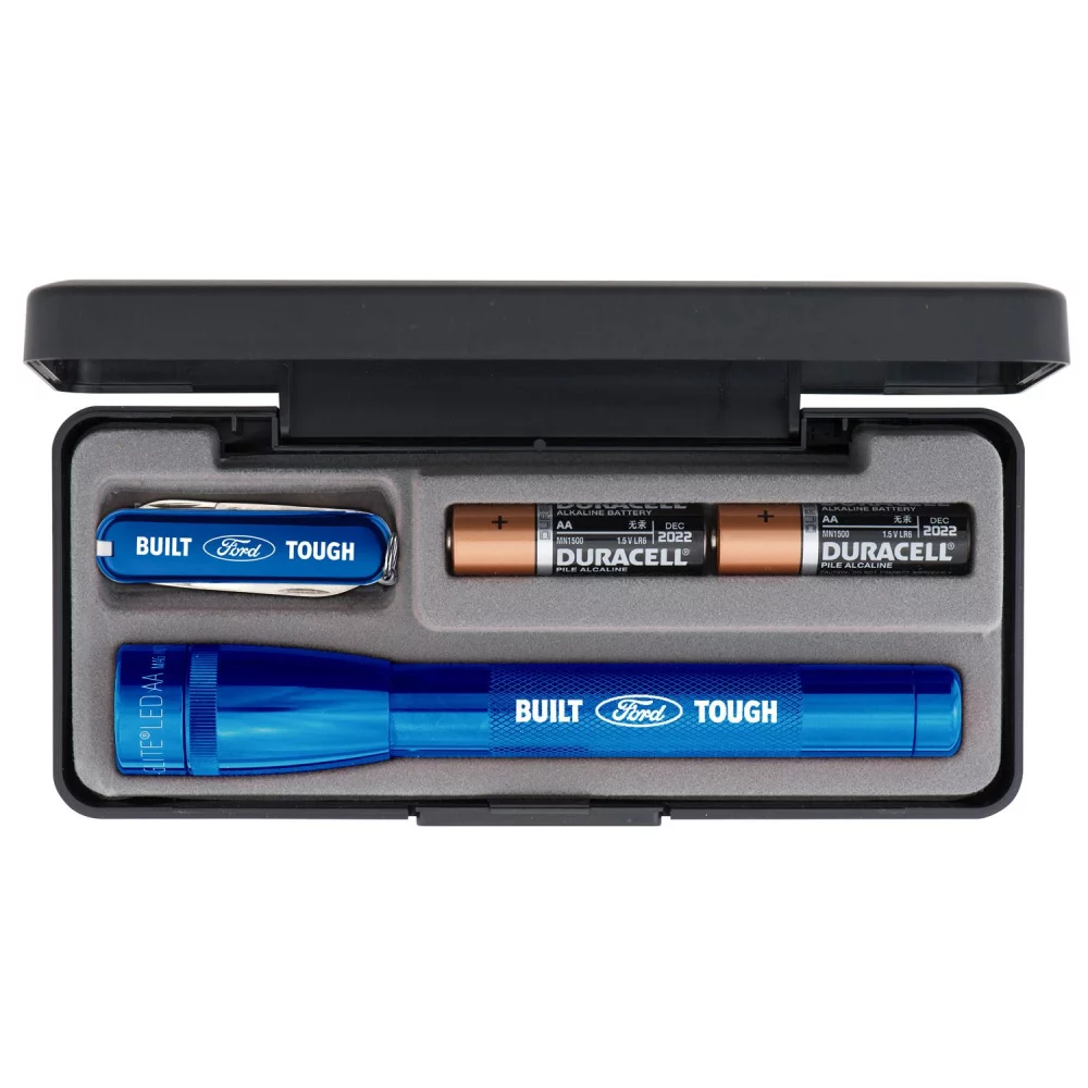 Mini Maglite® LED "AA" avec couteau suisse Victorinox® Classic