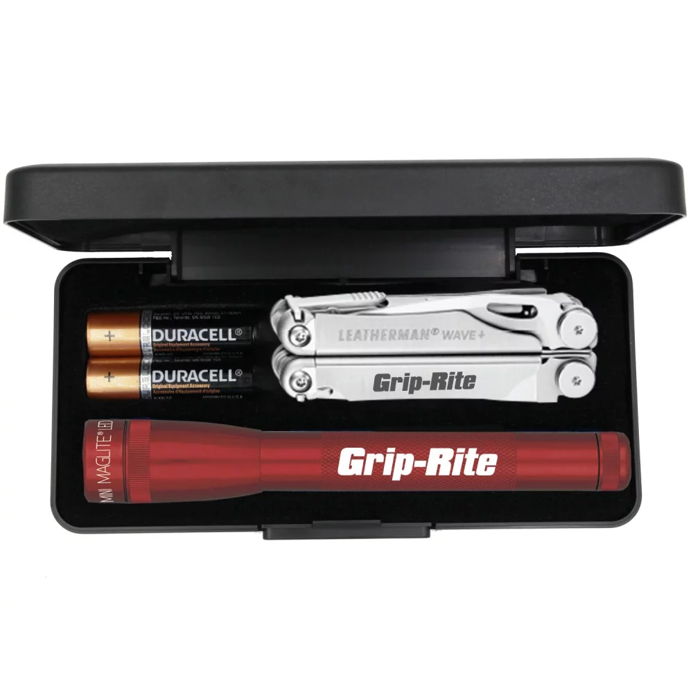 Mini Maglite® LED "AA" avec Leatherman® Wave