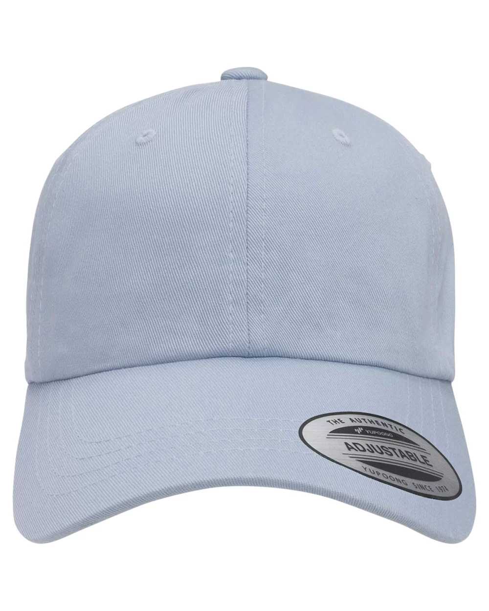 Casquette de baseball en sergé de coton à profil bas pour adulte Yupoong