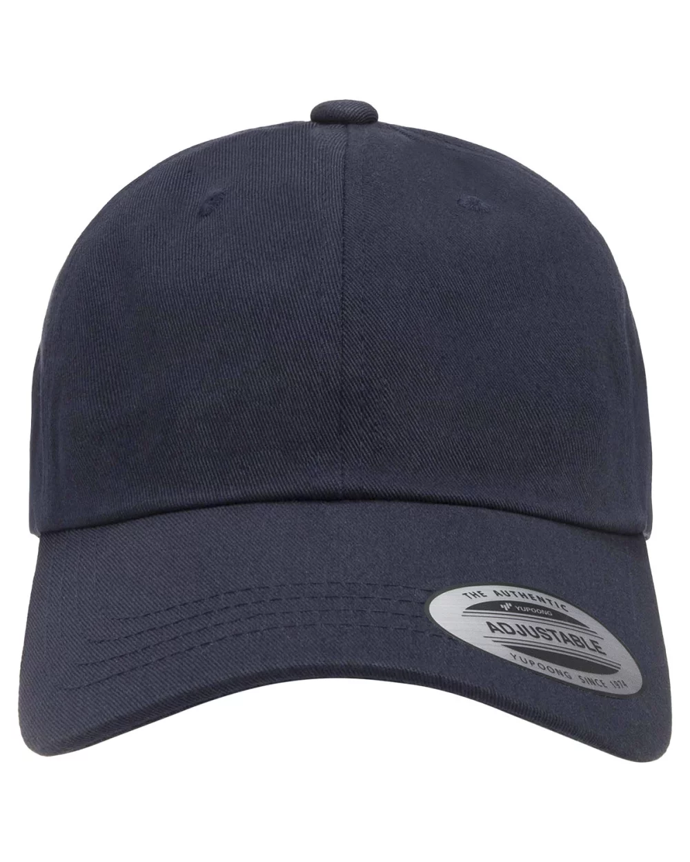 Casquette de baseball en sergé de coton à profil bas pour adulte Yupoong