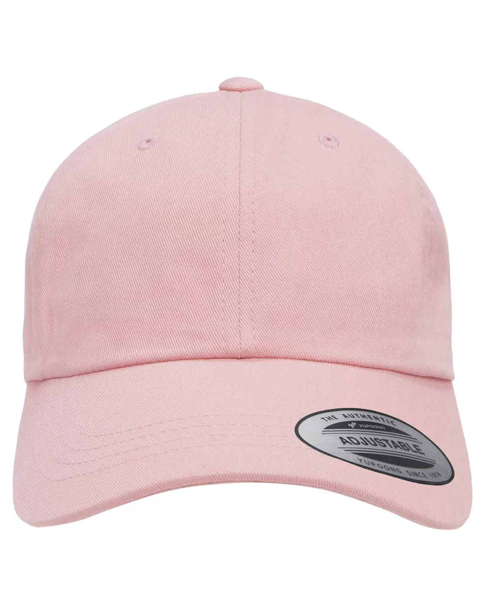Casquette de baseball en sergé de coton à profil bas pour adulte Yupoong