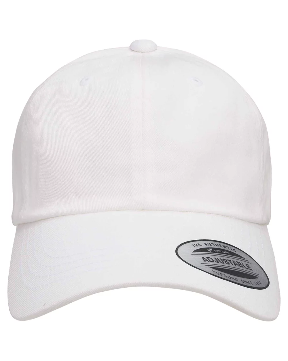 Casquette de baseball en sergé de coton à profil bas pour adulte Yupoong