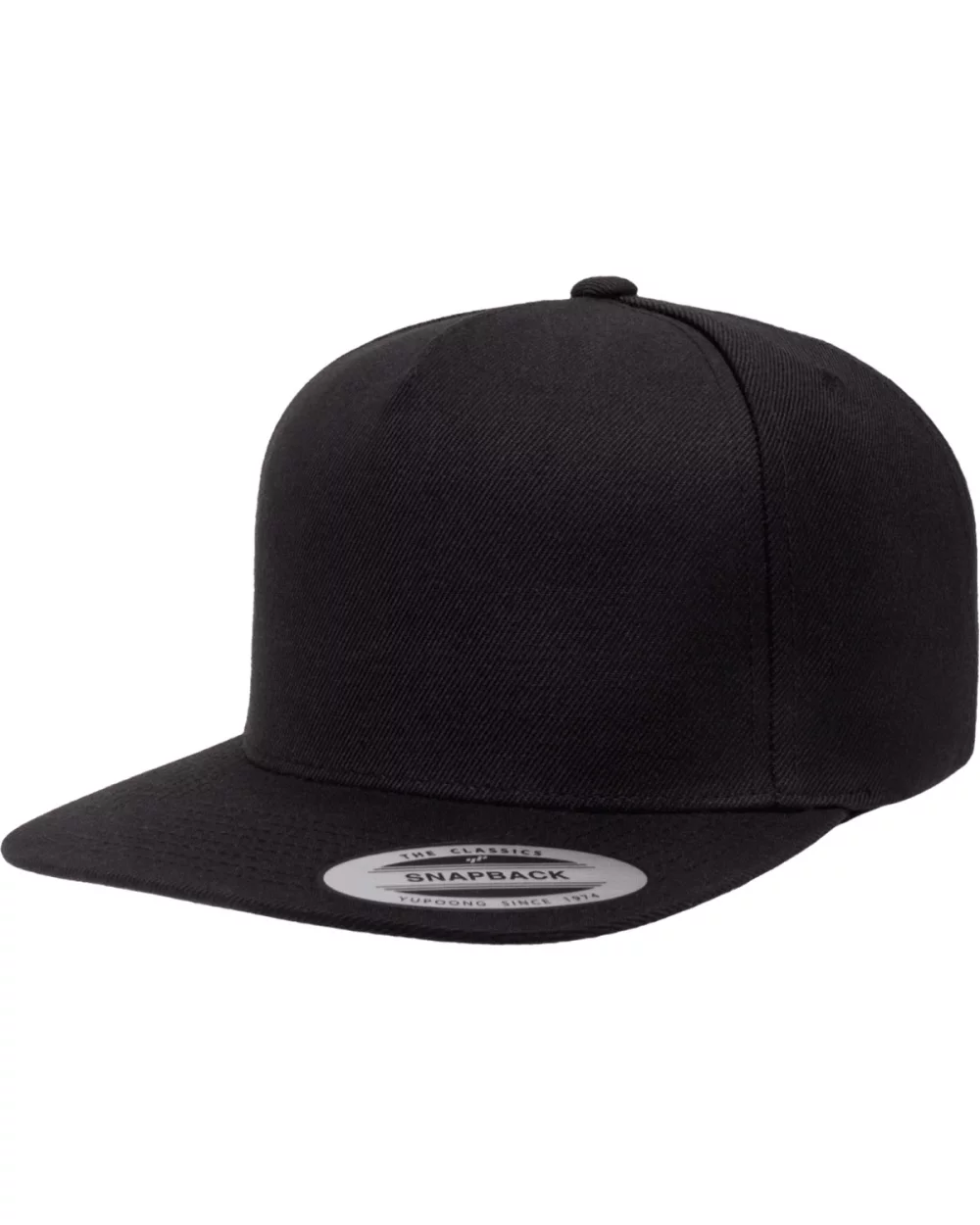 Casquette snapback classique à visière plate pour adulte Yupoong
