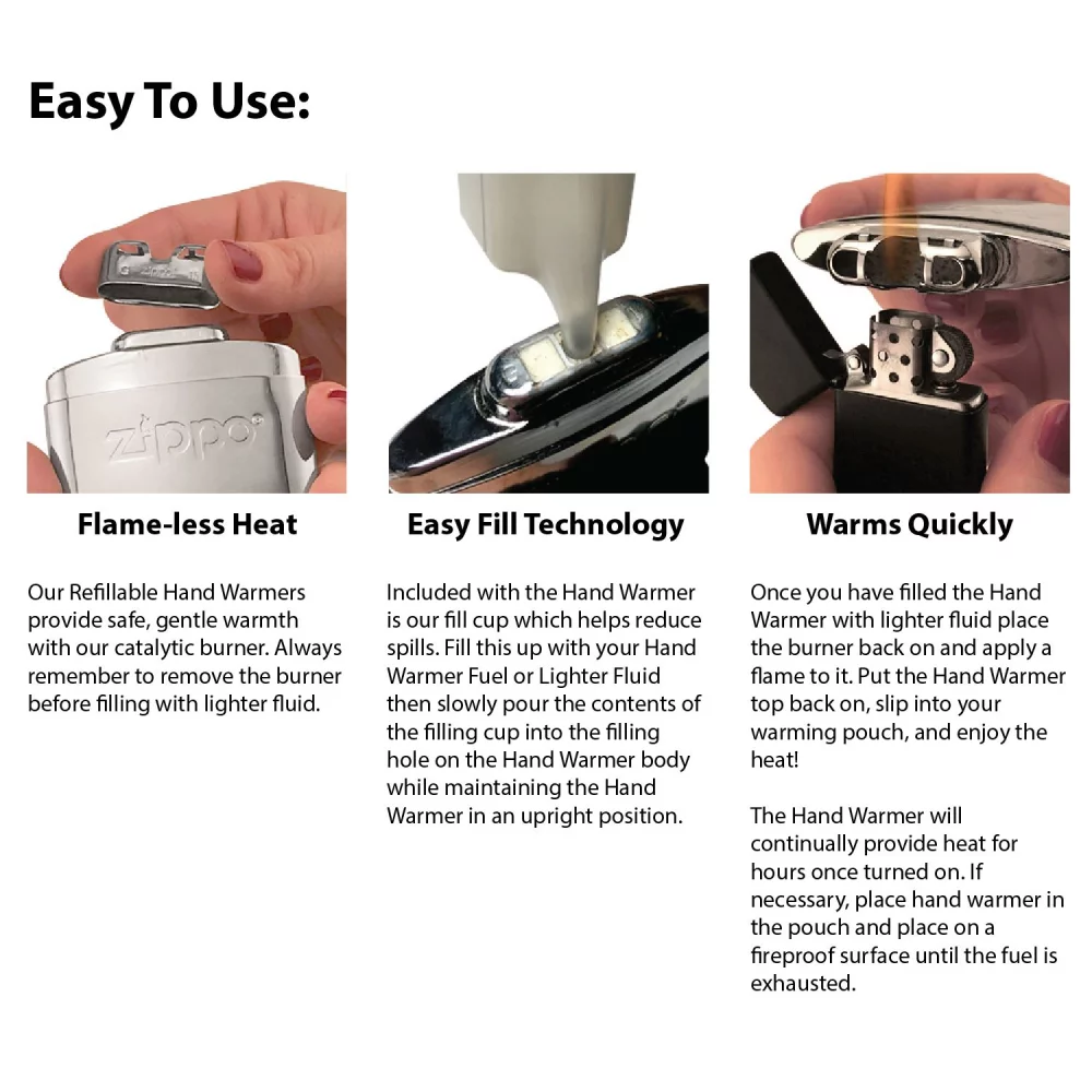 Chauffe-mains rechargeable Zippo® 6 heures